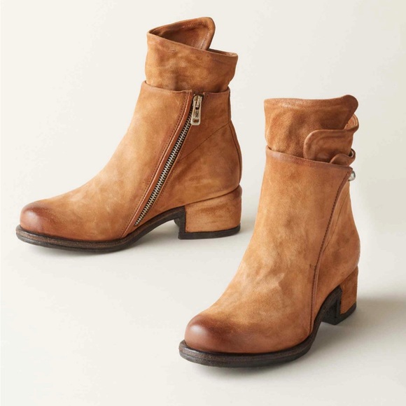 AS98 Shoes - AS98 “Ibsen” in brushed cognac leather. New in box!